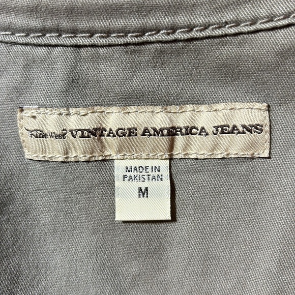 Nine West Vintage America Jeans Utility Jacket Size:M - Picture 10 of 11